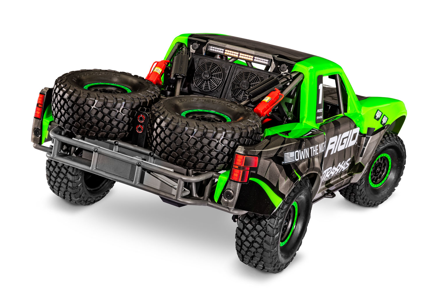 Traxxas Unlimited Desert Racer Pro-Scale 4WD incl. LED TQi VXL-6S RIGID 1/8 Green