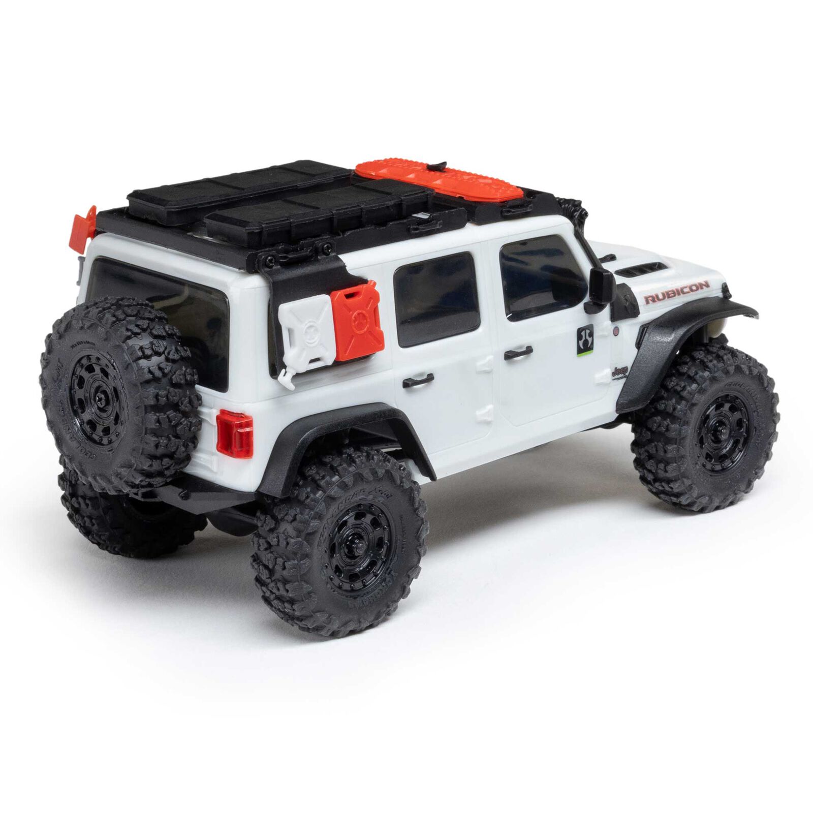 Axial SCX30 Jeep Wrangler JLU 4X4 RTR Brushed Rock Crawler (Battery & Charger Included), White 1/30