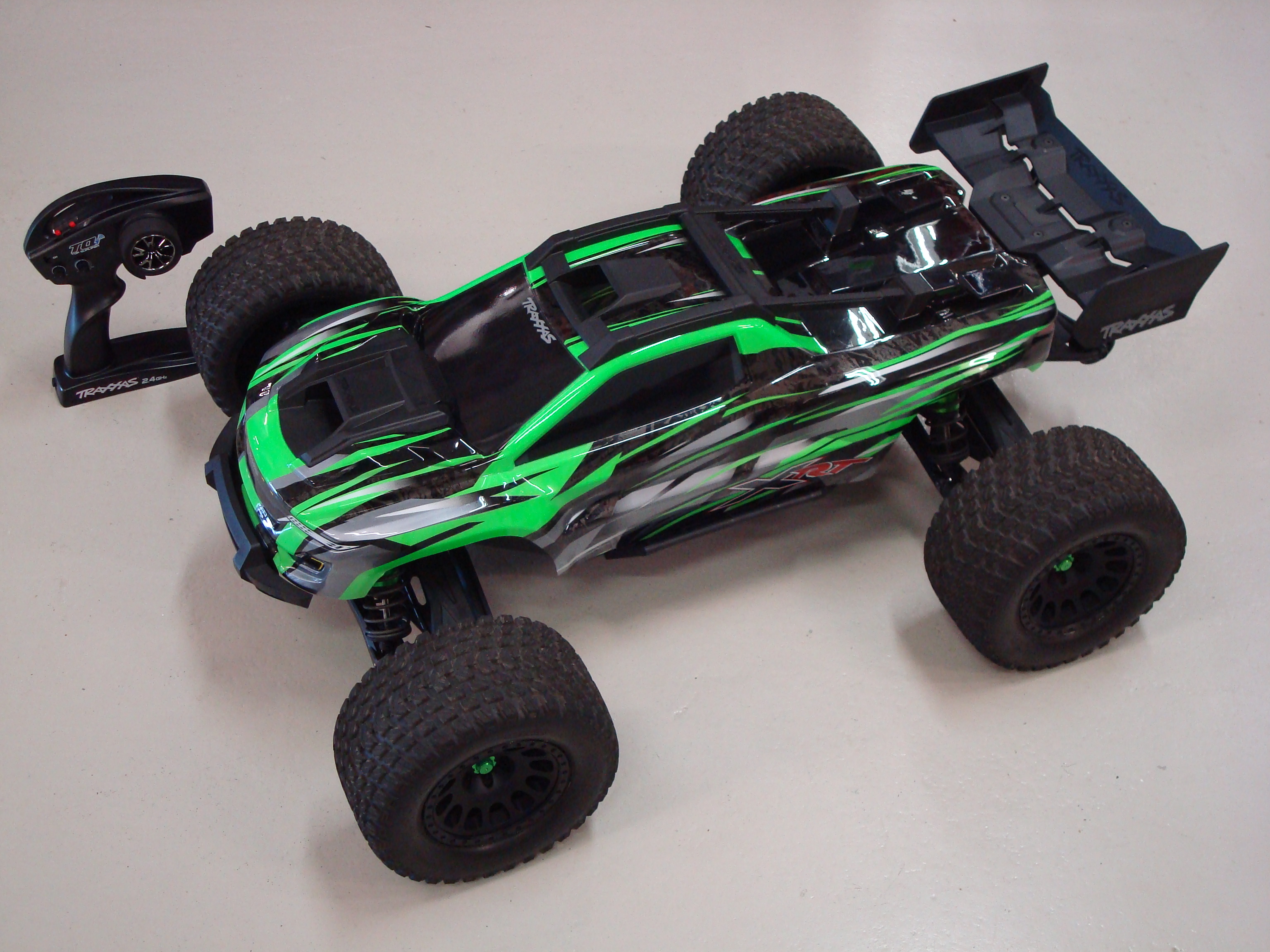 Occasion Traxxas XRT 4WD VXL-8S Race Truck TQi TSM 1/5 Green (no battery/charger)