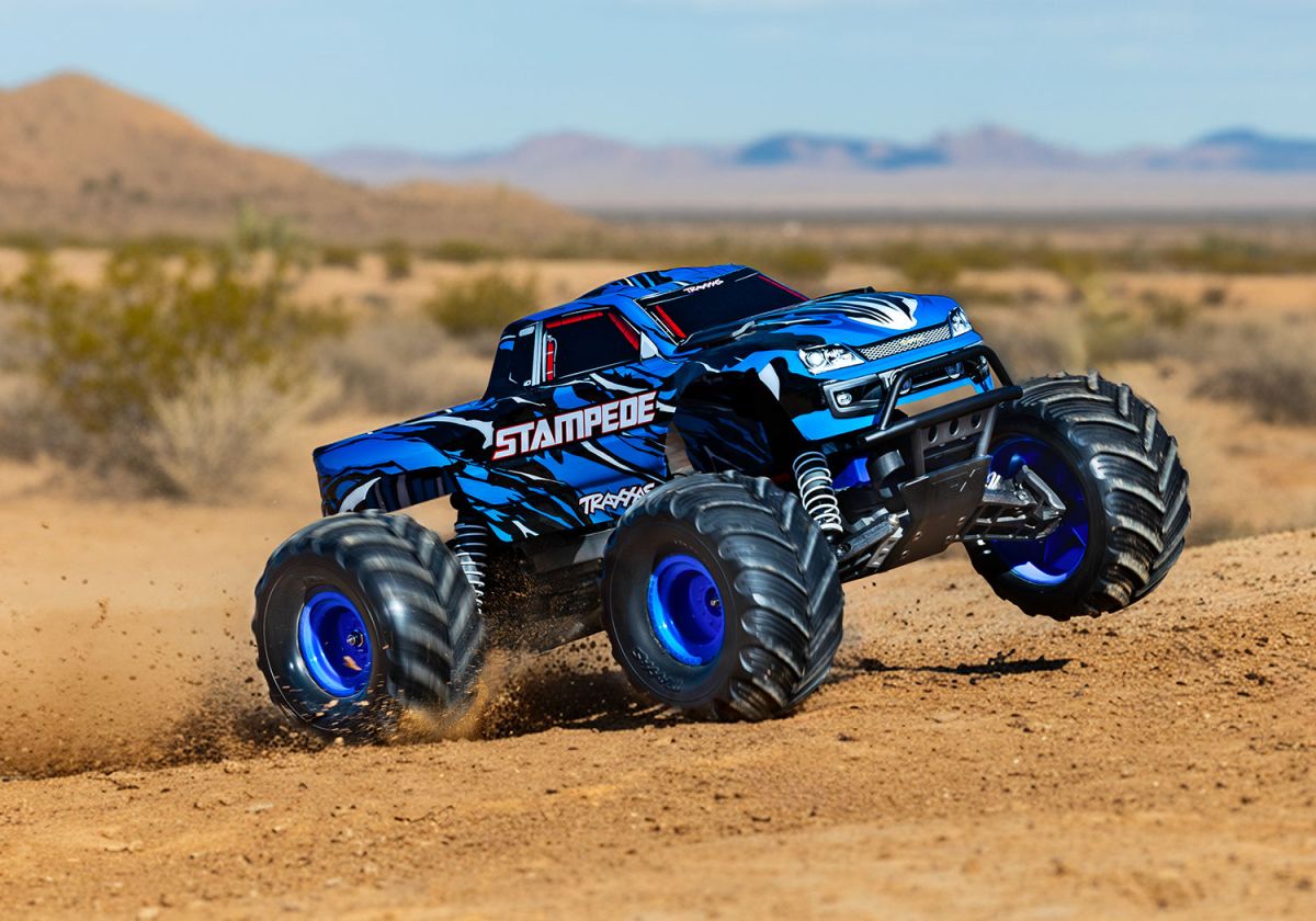 Traxxas Stampede HD TQ 2.4GHz RTR 2WD Monster Truck 1/10 Blue X