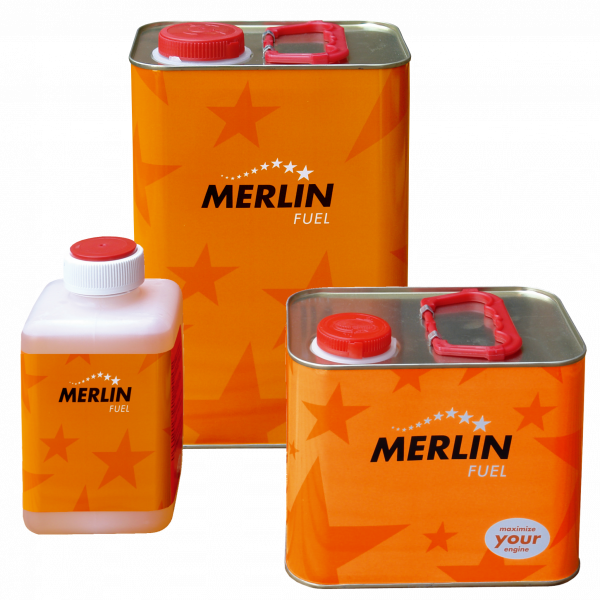 Merlin Lube 2.5 Liter 16% Nitro / Hoog Smeervermogen Model Fuel