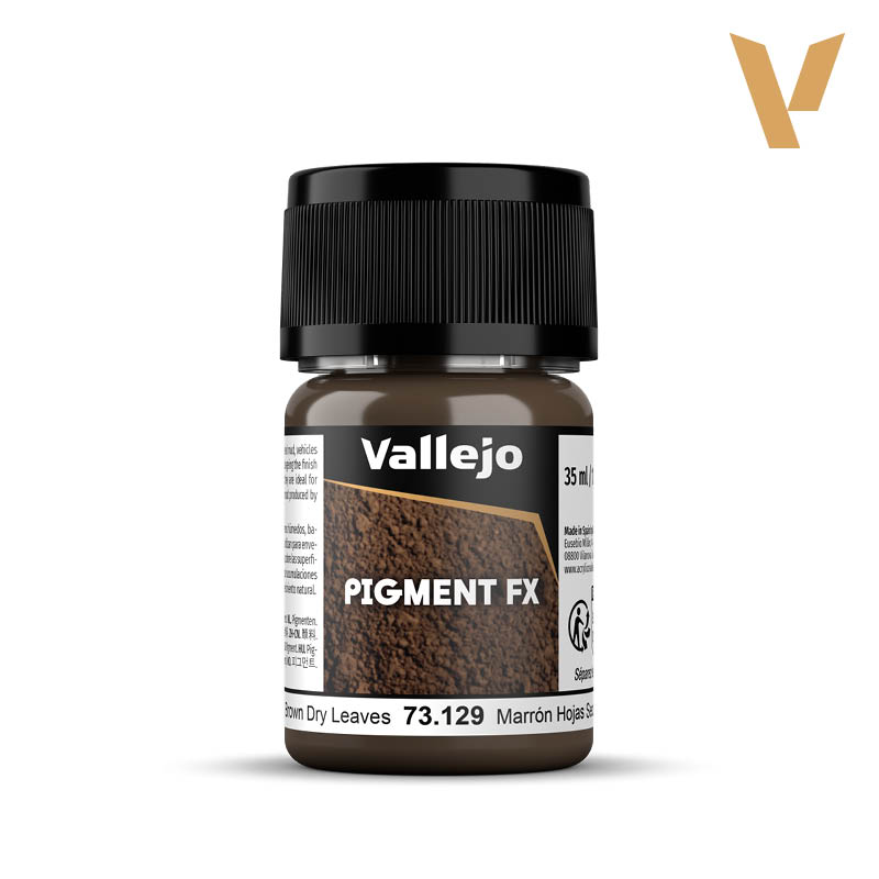 73129 Vallejo Pigment Brown Dry Leaves 35ml