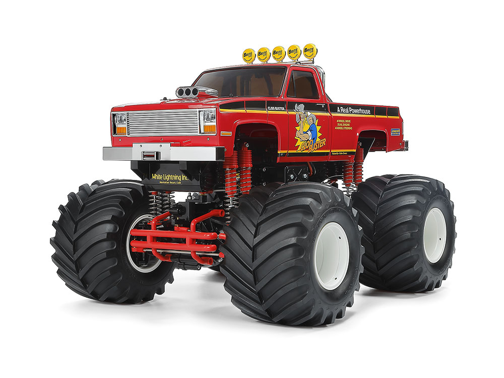 Tamiya Super Clod Buster (2026) Monster Truck 4-Wheel Steering & 4WD Kit 1/10