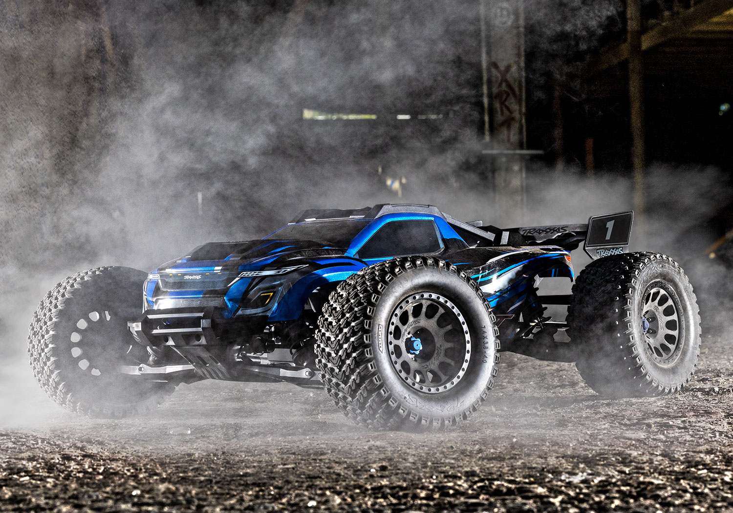 Traxxas XRT 4WD 8S Brushless 1/5 Race Truck RTR TQi TSM 30+ Volts Blue