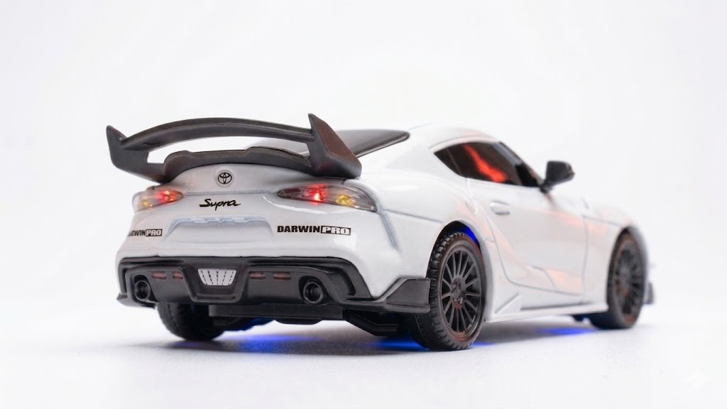 Absima Toyota Supra RTR 4WD Drift / Race Car 1/43 White