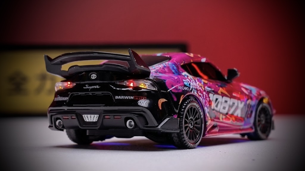 Absima Toyota Supra RTR 4WD Drift / Race Car 1087X 1/43 Pink