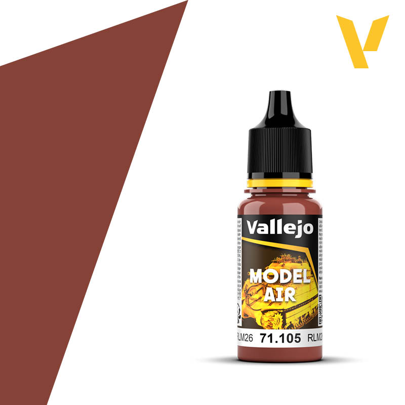 71105 Vallejo Brown RLM26 Model Air 18ml