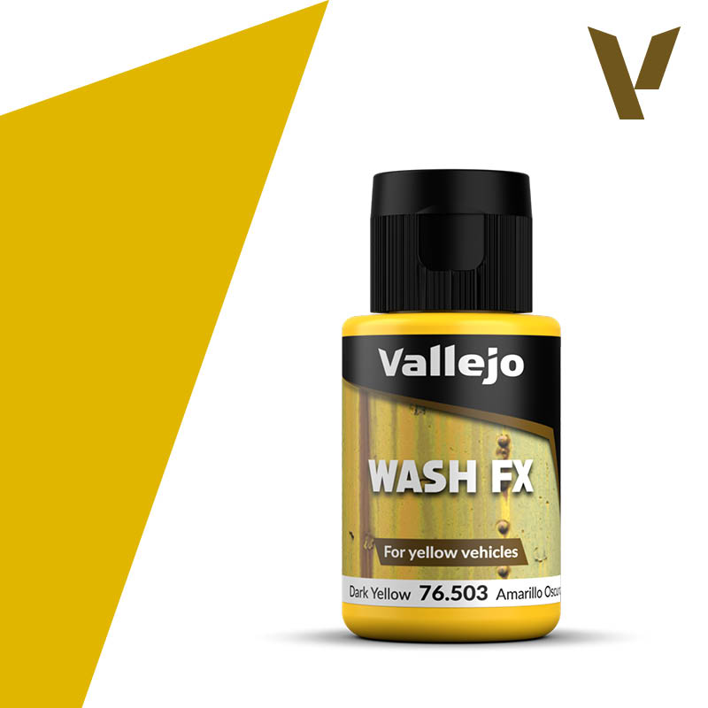 76503 Vallejo Model Wash FX Dark Yellow 35ml