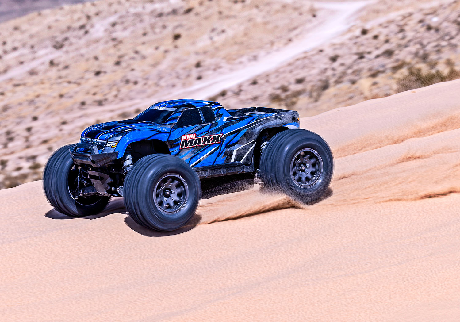 Traxxas Mini Maxx BL-2s TQ 4X4 RTR Brushless Monster Truck 1/16 Green
