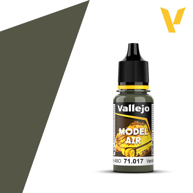 71017 Vallejo Russian Green 4BO Model Air 18ml