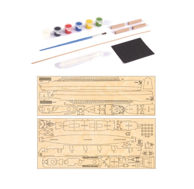 Artesania Latina Easy Kit Titanic Houten scheepsmodel 1/1000