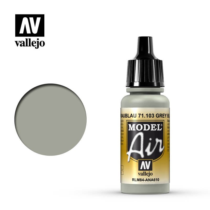 71103 Vallejo Grey Blue RLM84 Model Air 17ml