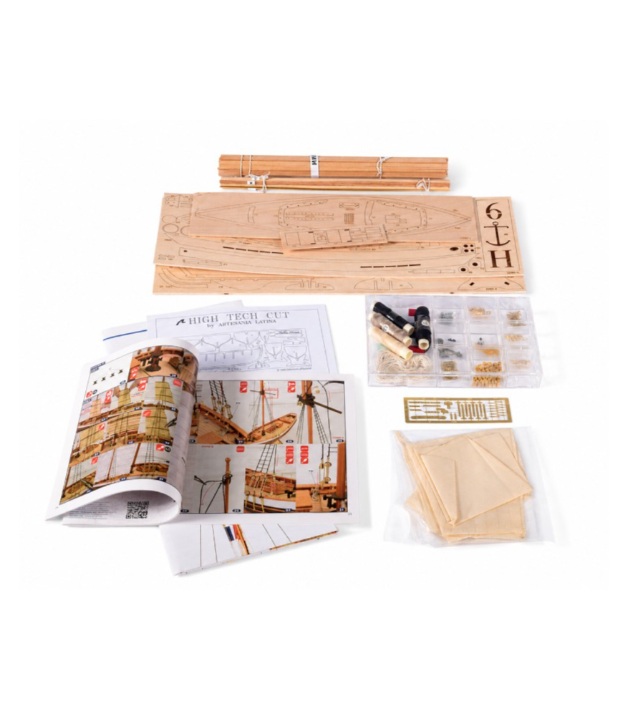 Artesania Latina Jolie Brise Kotter Houten Modelschip 1/50
