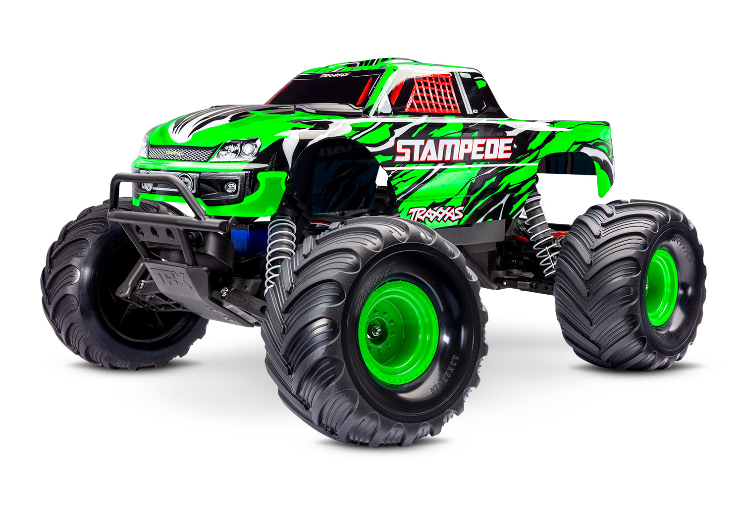 Traxxas Stampede HD TQ 2.4GHz RTR 2WD Monster Truck 1/10 Green X