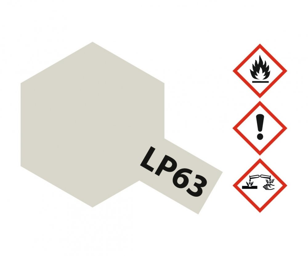 LP63 Potje Titanium Silver brillant 10ml Tamiya