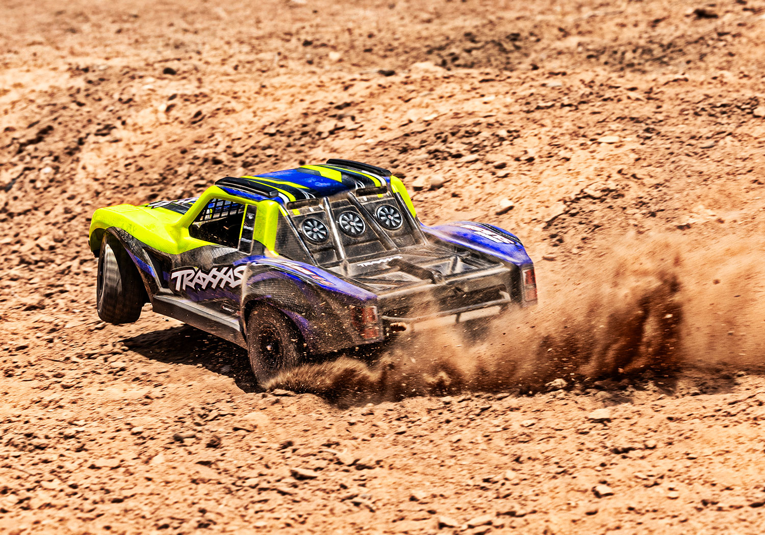 Traxxas Mini Slash BL-2s TQ 4X4 RTR Brushless Short Course Truck 1/16 Green