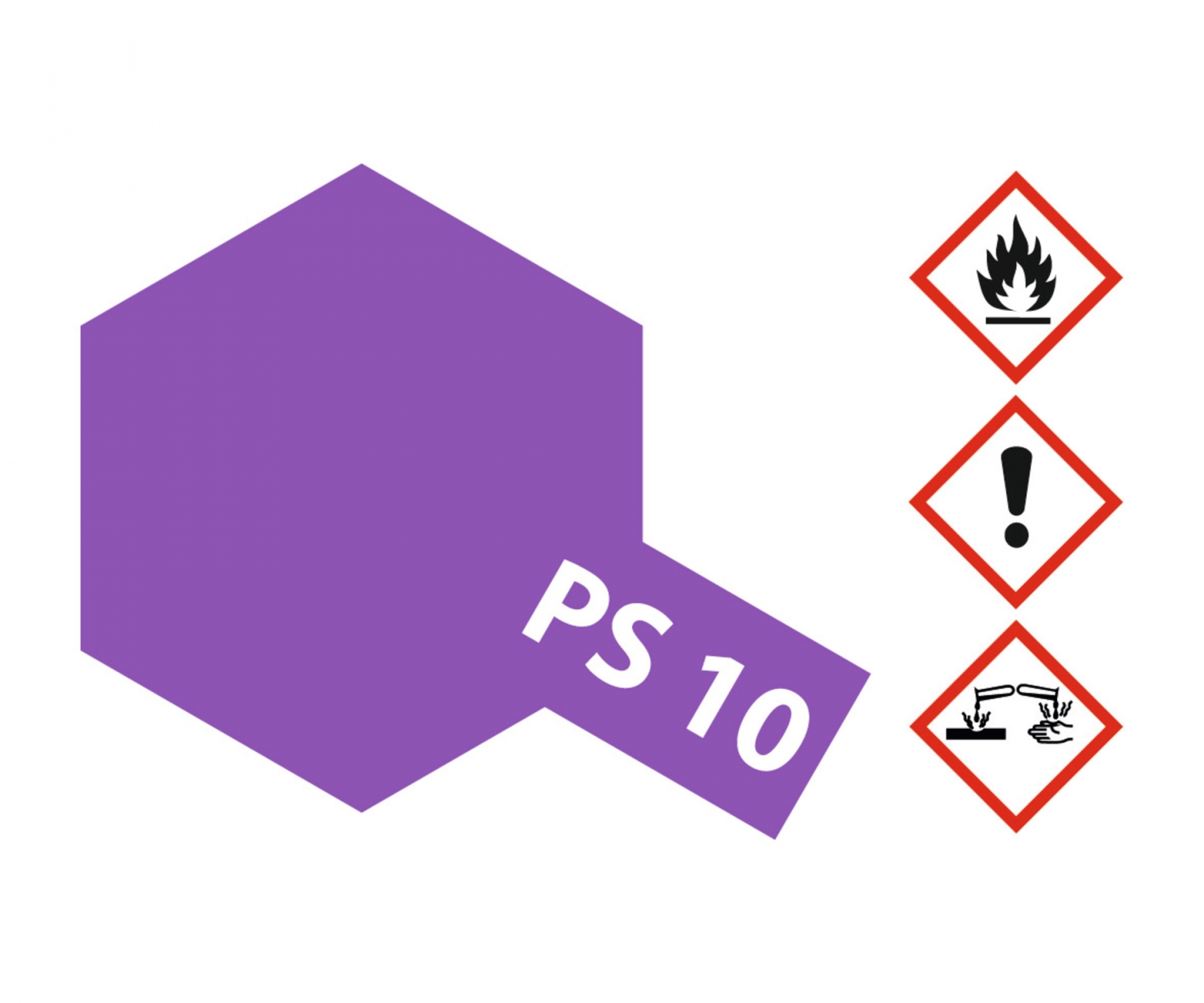 PS10 Spray Purple brillant 100ml Tamiya