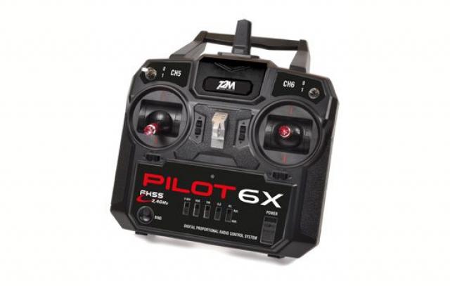 T2M Pilot 6X FHSS 2.4GHz 6-kanaals Zenderset Mode 1