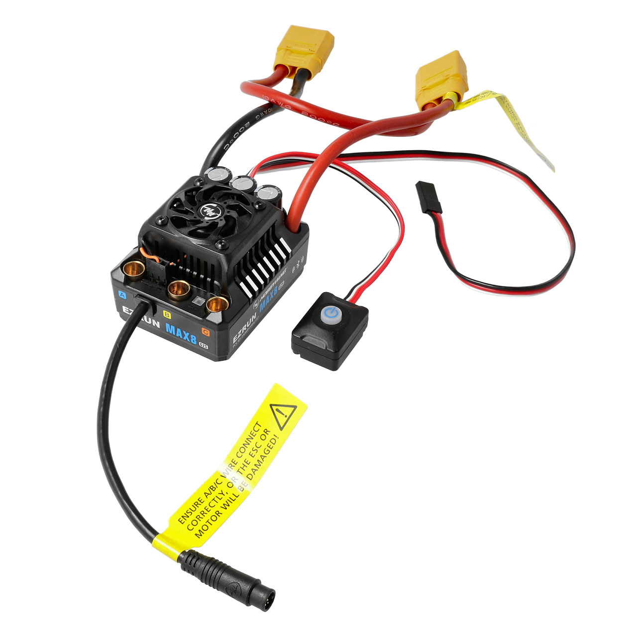 Hobbywing Ezrun MAX8 G2S ESC 160 Amp 3-6s LiPo BEC 6A
