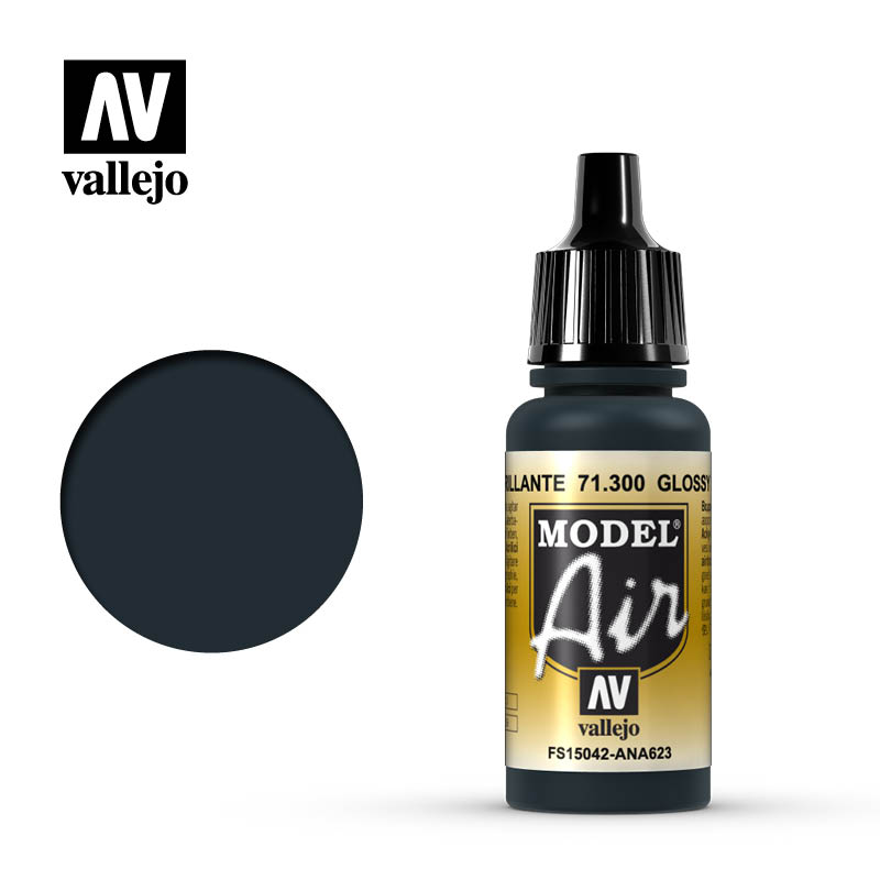 71300 Vallejo Glossy Sea Blue Model Air 17ml