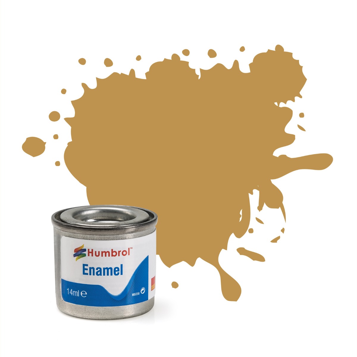 93 Desert Yellow enamel flat 14ml Humbrol