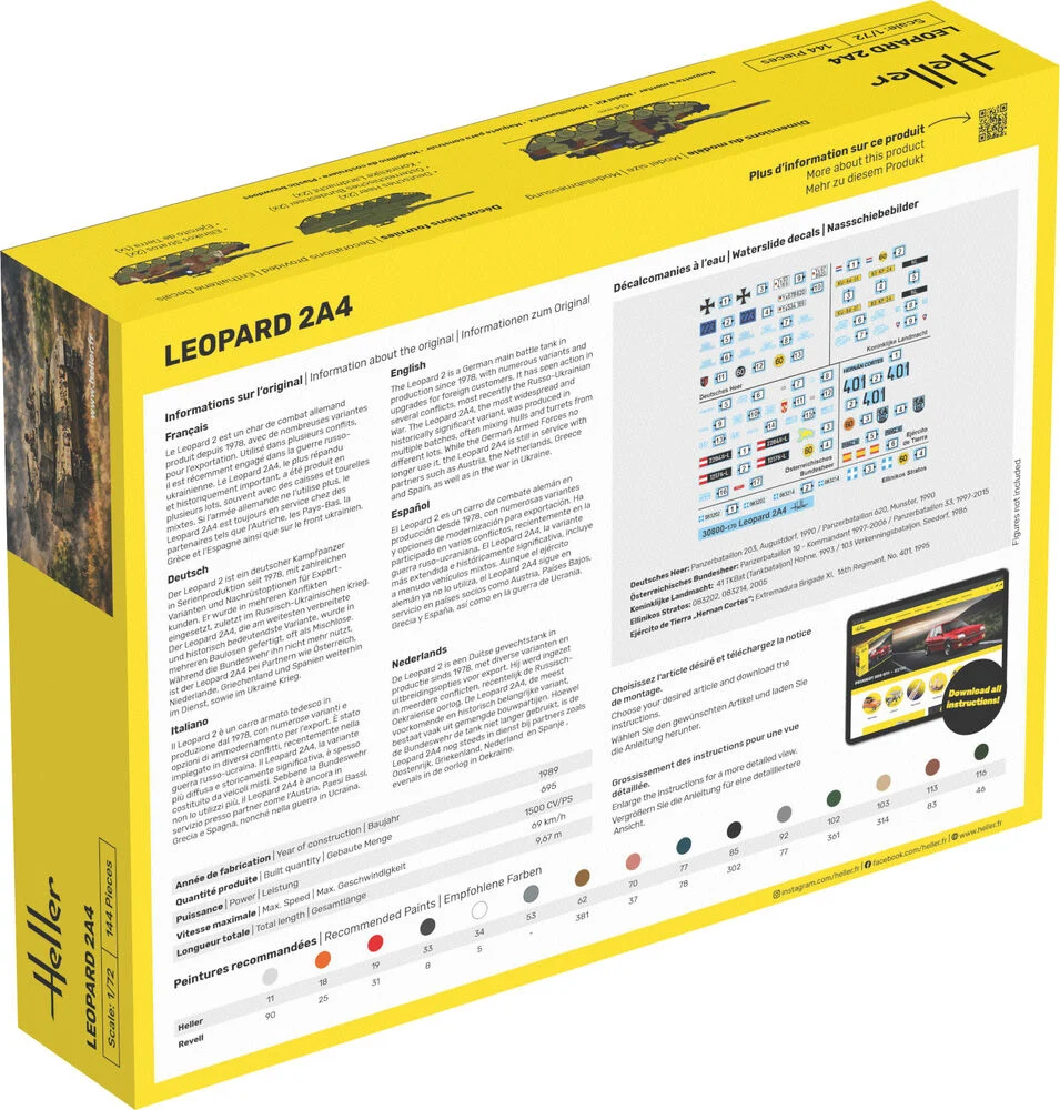 Heller Leopard 2A4 1/72
