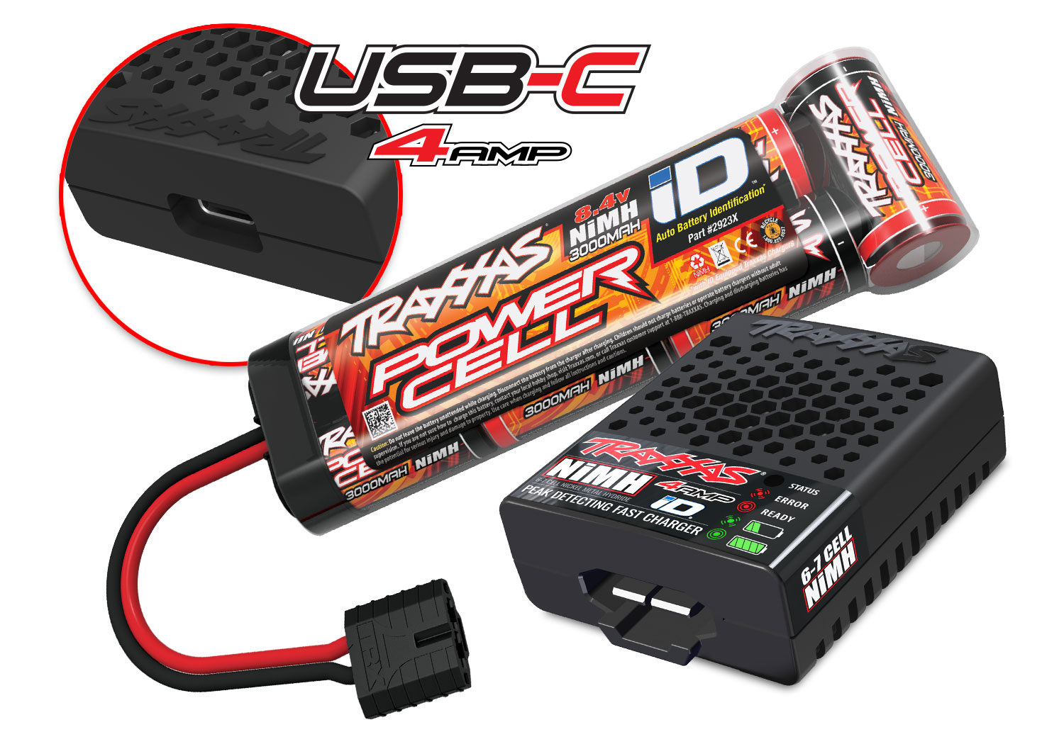 Traxxas Stampede HD TQ 2.4GHz RTR 2WD Monster Truck 1/10 Orange X