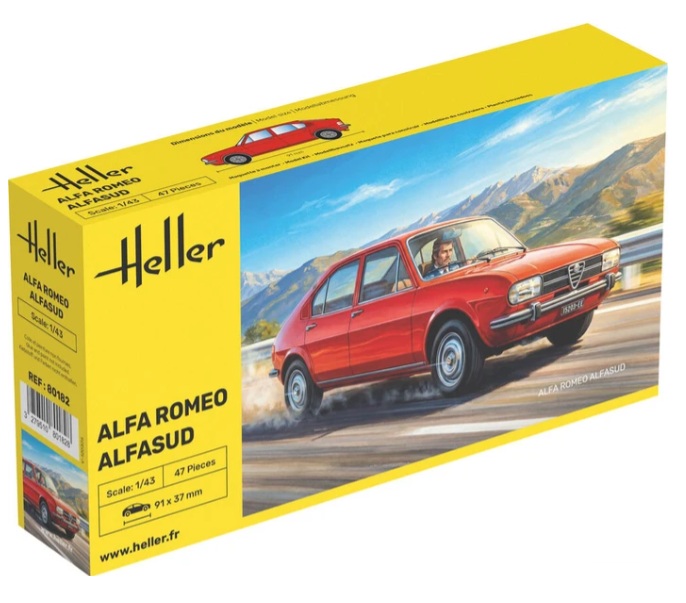 Heller Alfa Romeo Alfasud 1/43