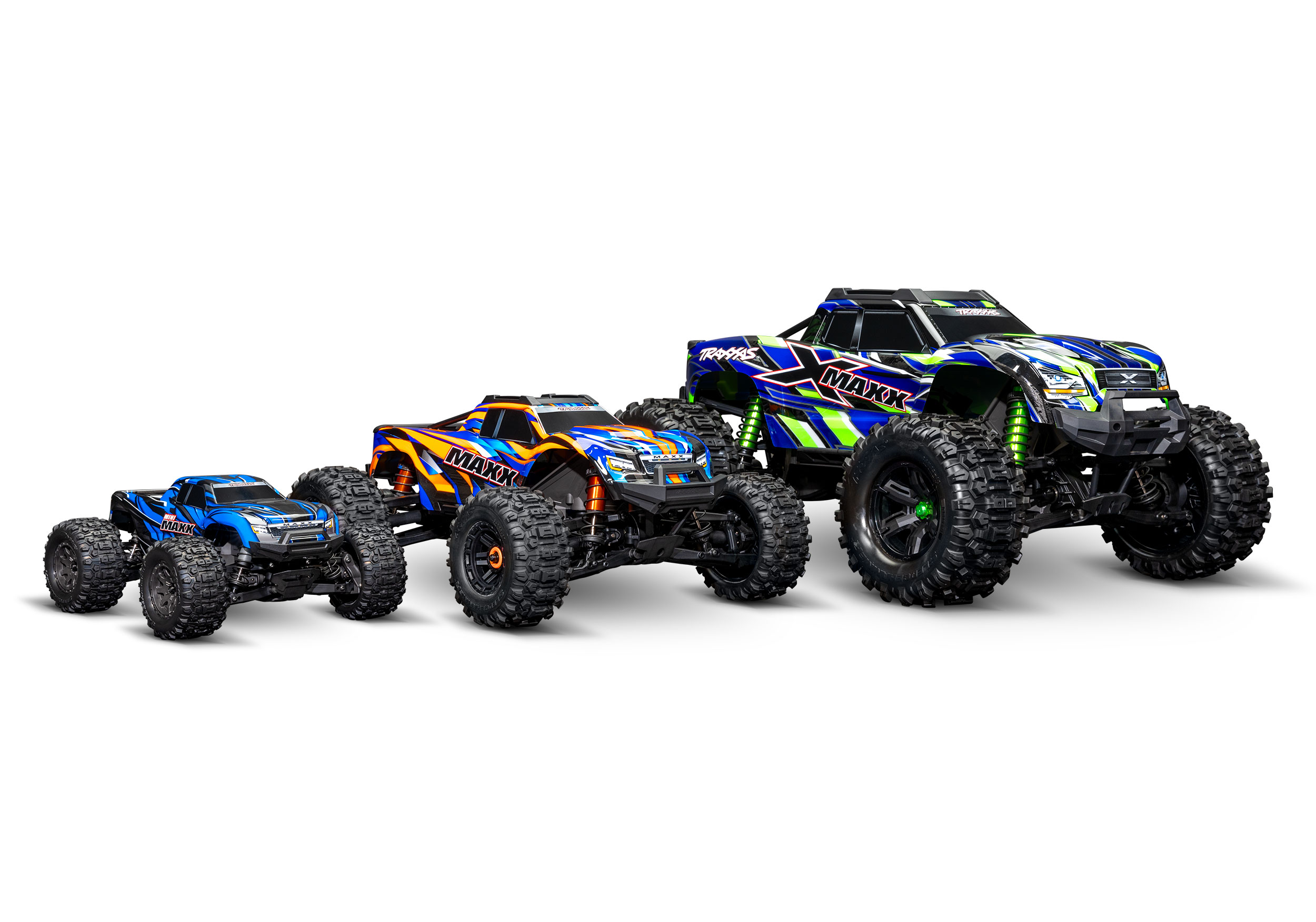 Traxxas Mini Maxx BL-2s TQ 4X4 RTR Brushless Monster Truck 1/16 Green