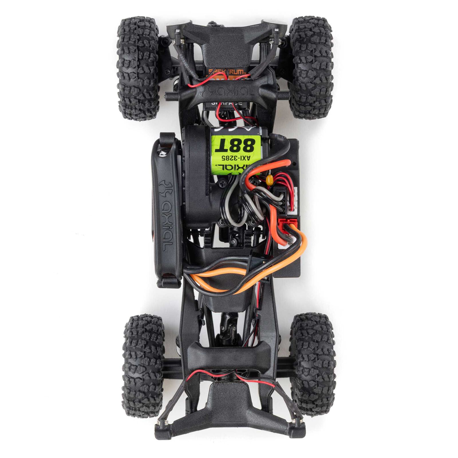 Axial SCX30 Jeep Wrangler JLU 4X4 RTR Brushed Rock Crawler (Battery & Charger Included), White 1/30