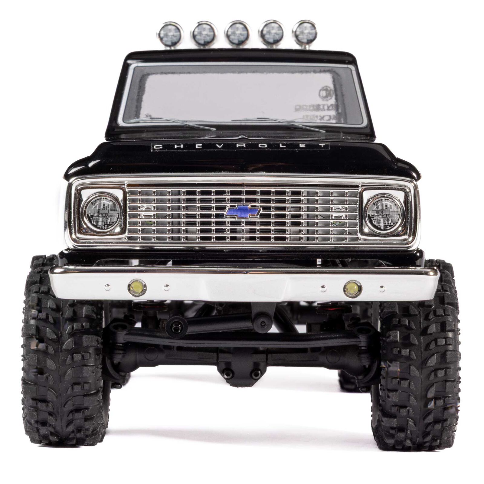 Axial SCX24 1967-1972 Chevrolet C10 4WD Truck Brushed RTR Black/White 1/24