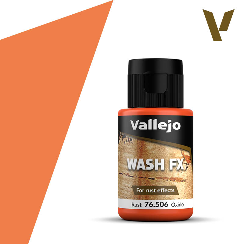 76506 Vallejo Model Wash FX Rust 35ml