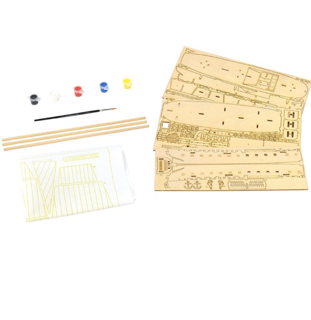 Artesania Latina Easy Kit Fregat Hermione La Fayette Houten scheepsmodel 1/160