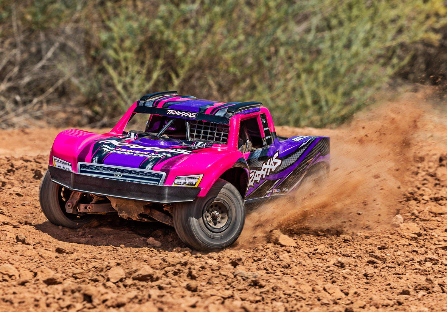 Traxxas Mini Slash BL-2s TQ 4X4 RTR Brushless Short Course Truck 1/16 Green