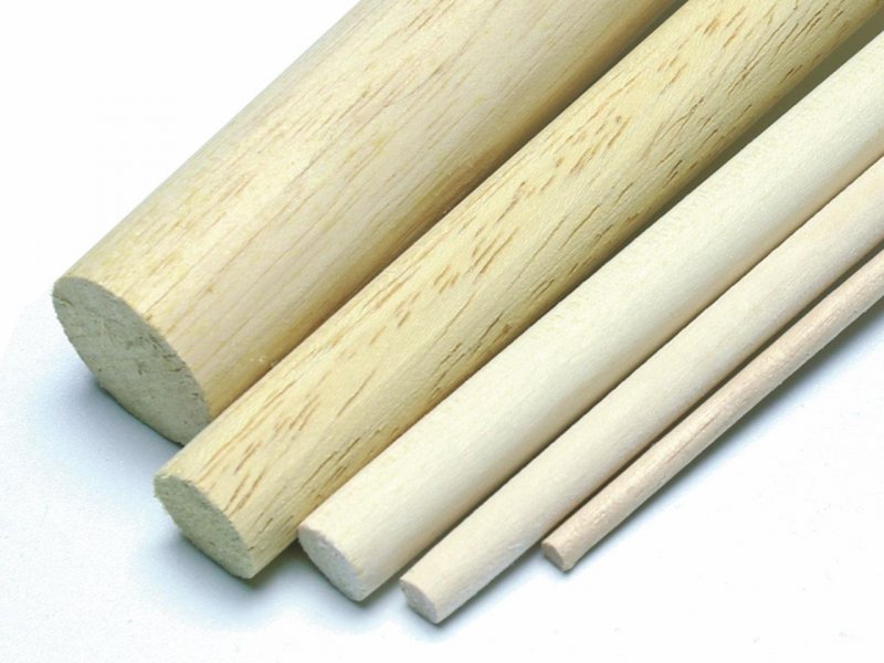 Pichler 10x 5mm Balsa Rond Latje