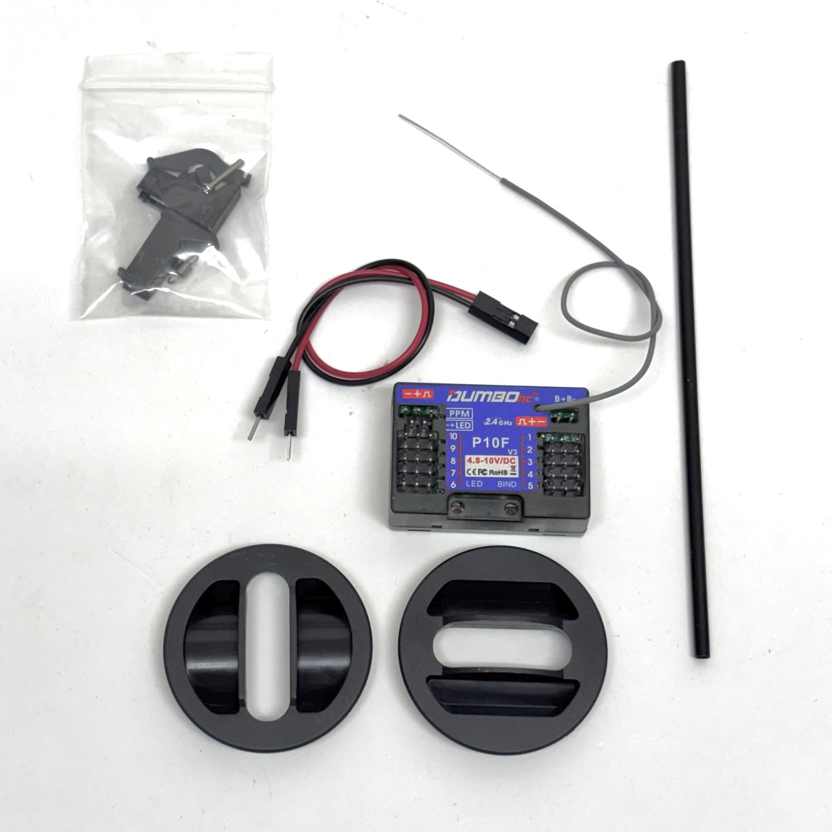 DumboRC DRC10L 10-Kanaals Stick Afstandsbedieningsset 2.4GHz