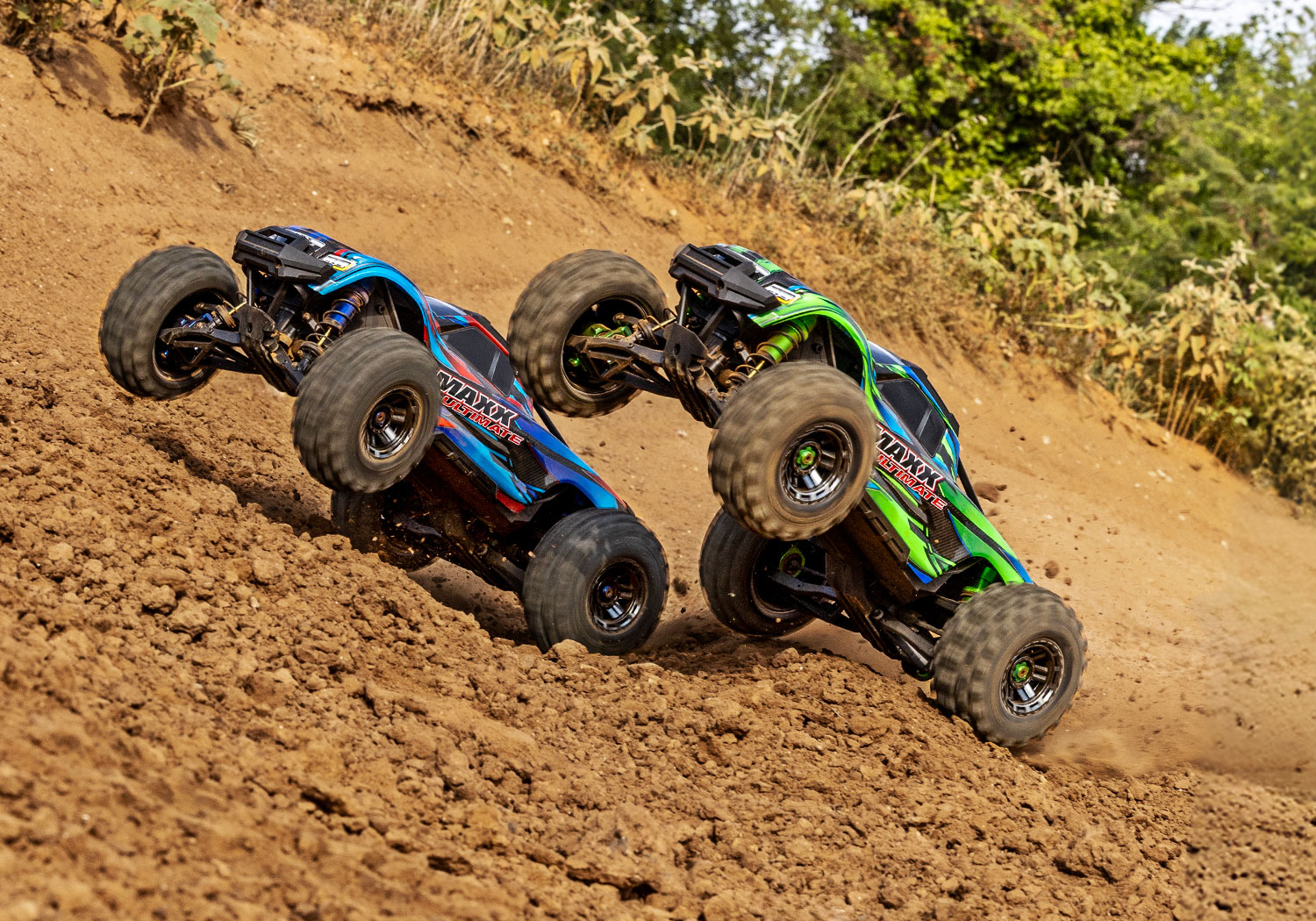 Traxxas Maxx Ultimate 4WD Brushless Electric Monster Truck VXL-4S TQi Green 1/8