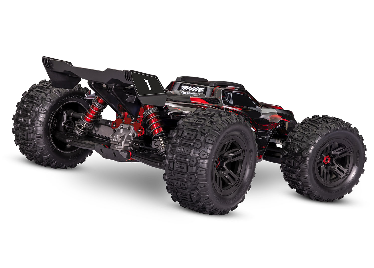 Traxxas Sledge V2 Belted Brushless 6S Off-Road Truggy 1/8 4WD TSM RTR Red Summer Sale