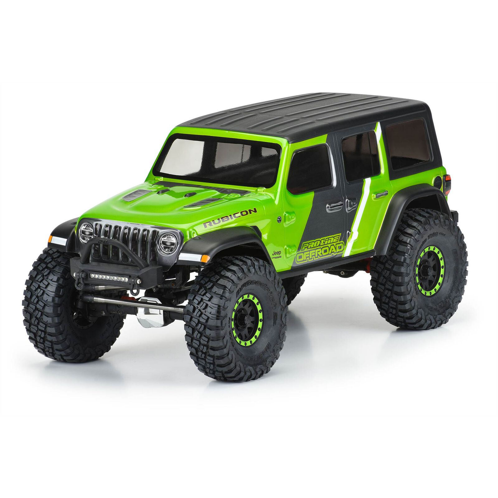 Proline Jeep Wrangler JL Unlimited Rubicon Clear Body 12.3" (313mm) WheelBase Crawlers 1/10