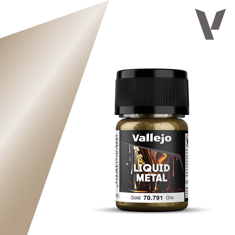 70791 Vallejo Liquid Metal Gold 35ml