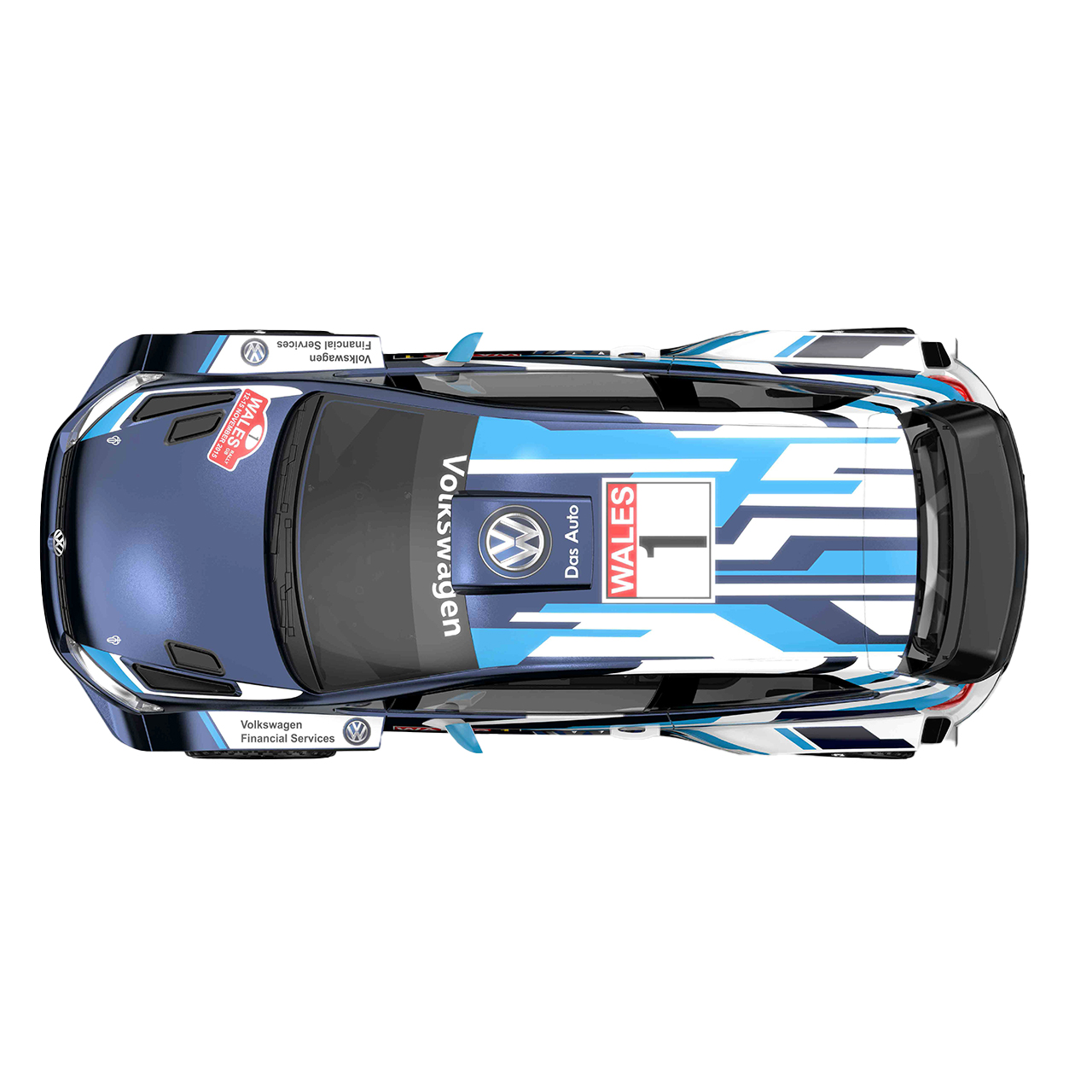 MJX Hyper GO Volkswagen Polo R WRC 4WD 1/10