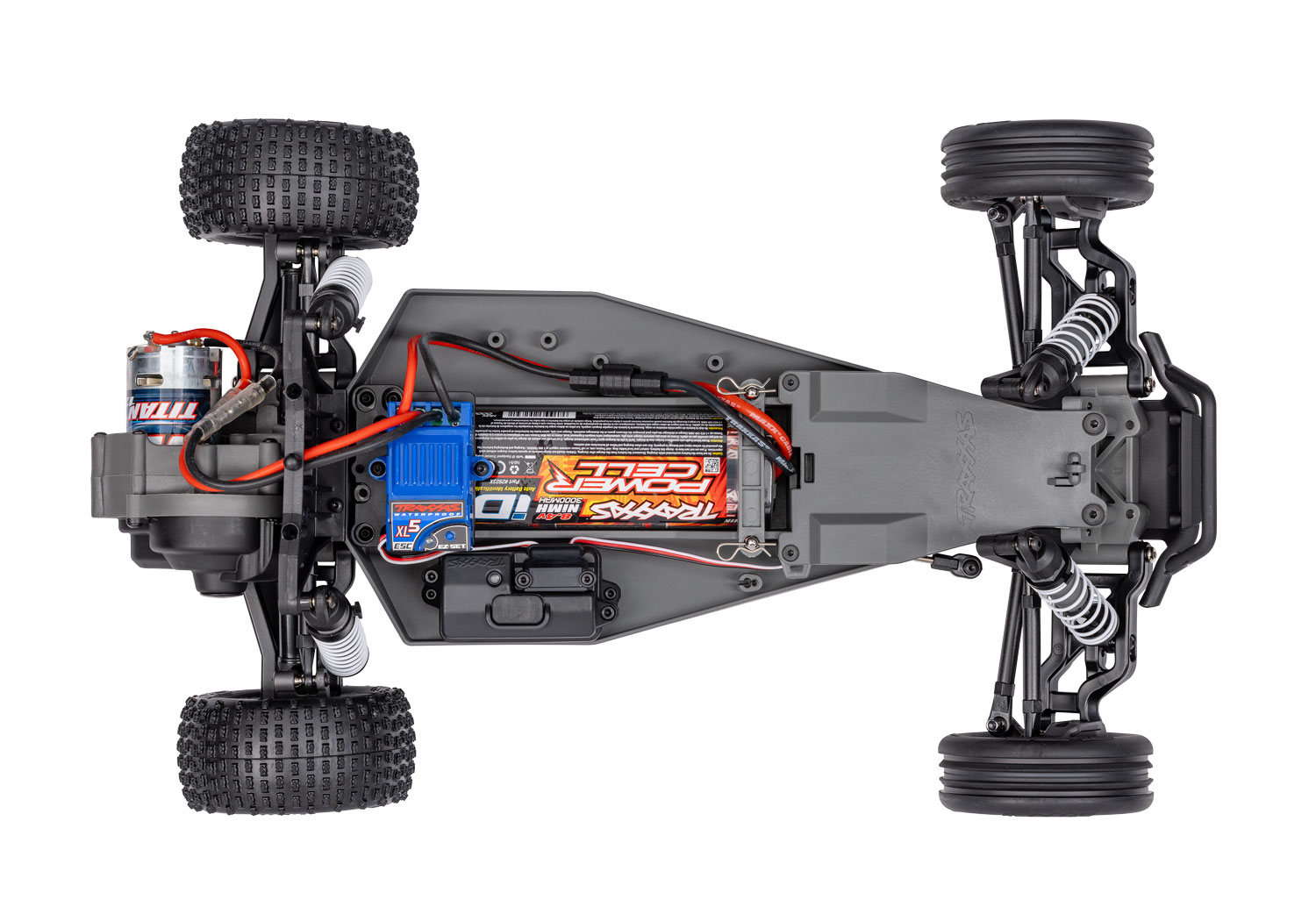 Traxxas Bandit TQ 2.4GHz met Accu & USB-C Lader RTR 2WD HD Extreme Sports Buggy 1/10 BLUE X Summer Sale