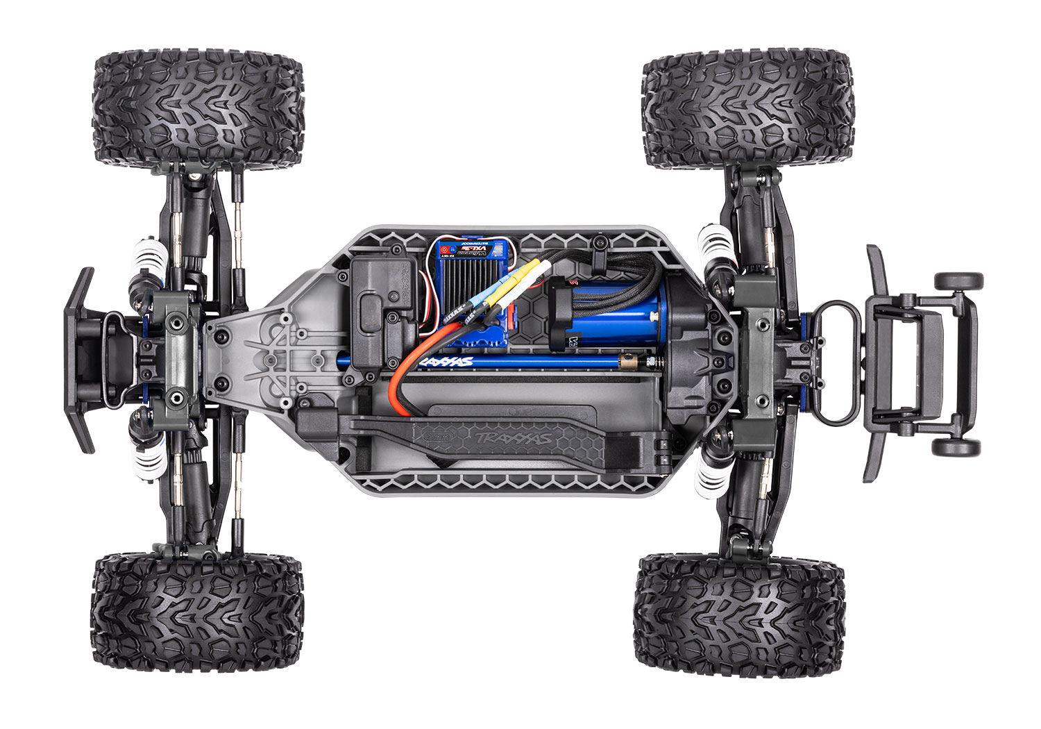 Traxxas Rustler 4X4 VXL HD TQi TSM 1/10 Scale High-Performance Brushless Stadium Truck Green