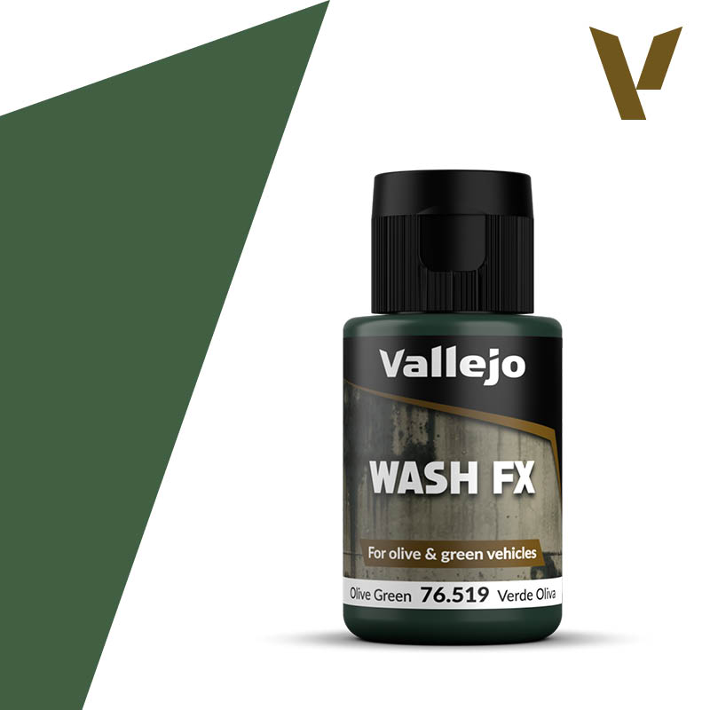 76519 Vallejo Model Wash FX Olive Green 35ml