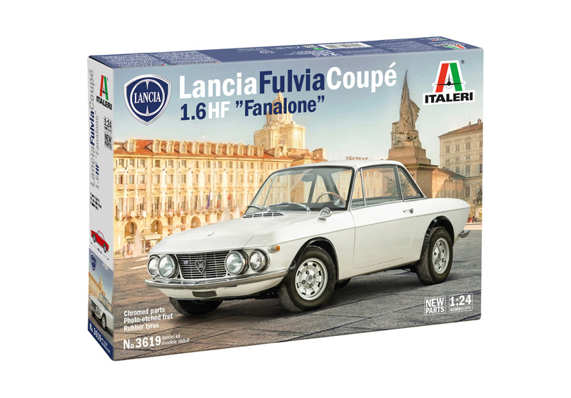 Italeri Lancia Fulvia Coupé 1.6HF "Fanalone" 1/24