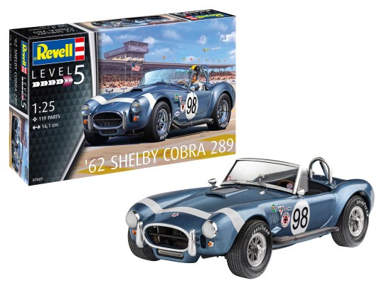 Revell 1962 Shelby Cobra 289 Modelset 1/25