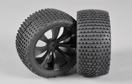 FG Truggy Pin 185 - H Banden Verlijmd zwart 1/6 (2)