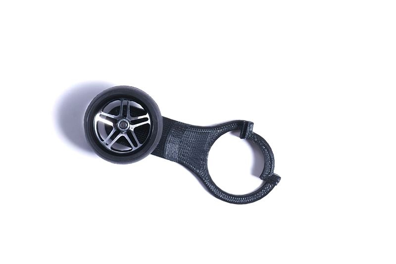 GPM TQi Transmitter Extended Steering Wheel for TRX-4 Black Roadtech Accesoires