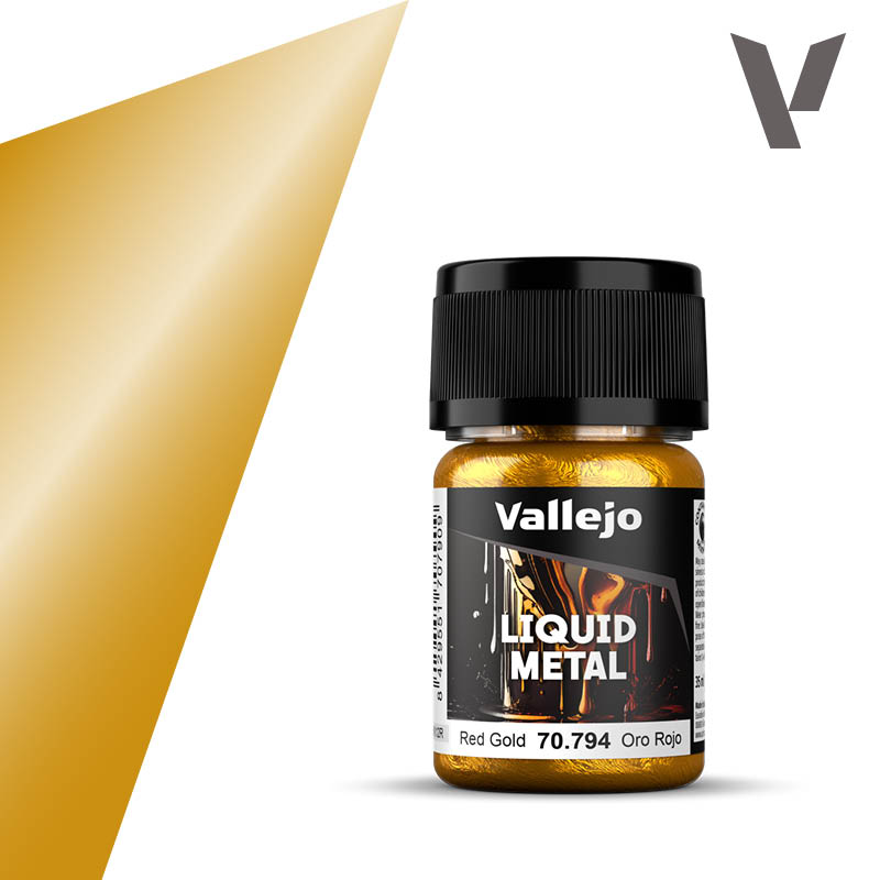 70794 Vallejo Liquid Metal Red Gold 35ml