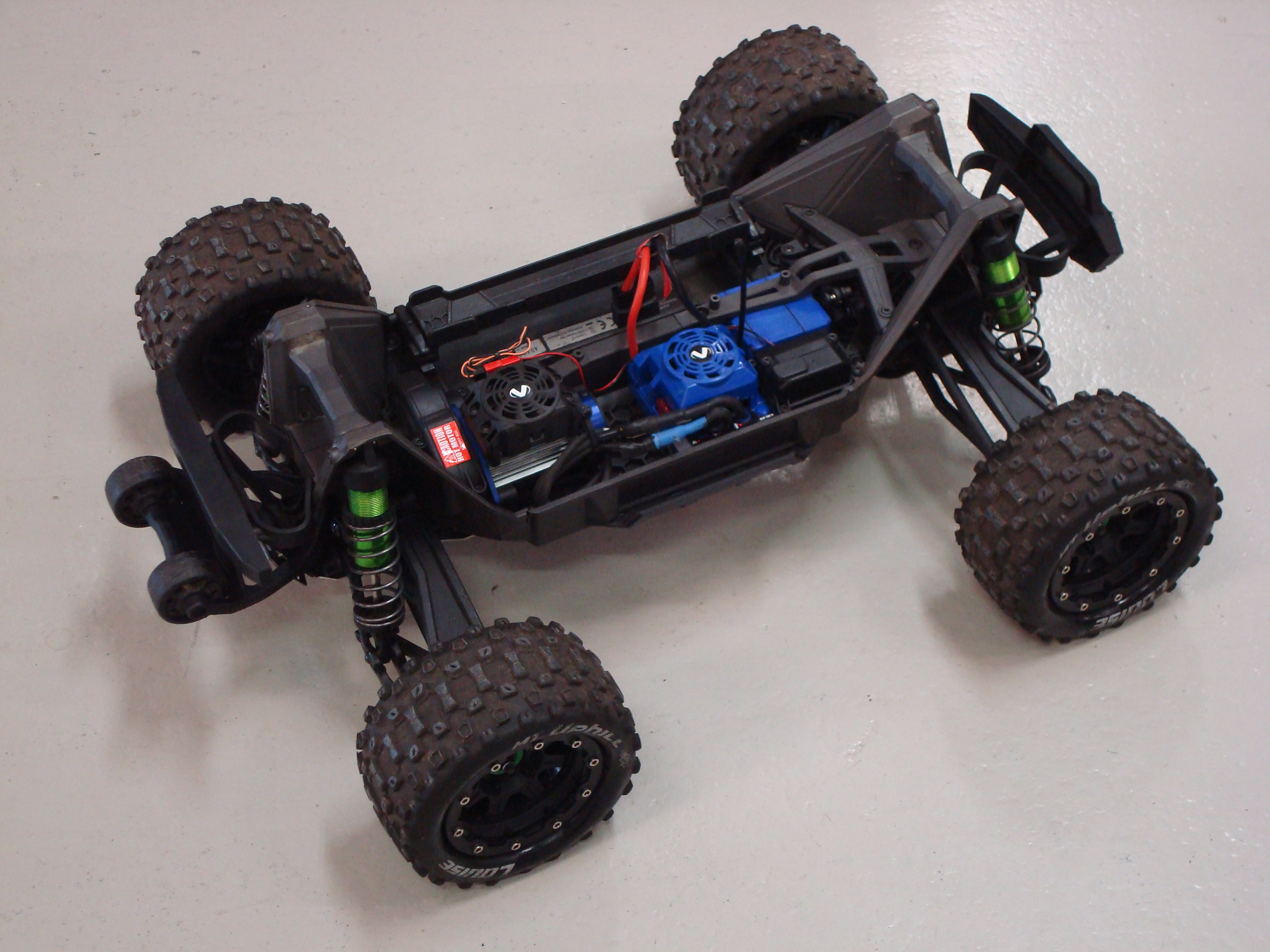 Occasion Traxxas Wide Maxx 4WD Brushless Electric Monster Truck VXL-4S TQi 1/8